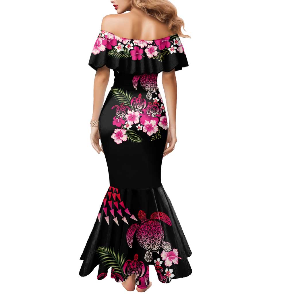 mermaid vibe dress Hawaiian Hibiscus Turtle and Tropical Flower Mermaid Dress Sweet Vibe mermaid vibe dress Hawaiian Hibiscus Turtle and Tropical Flower Mermaid Dress Sweet Vibe
