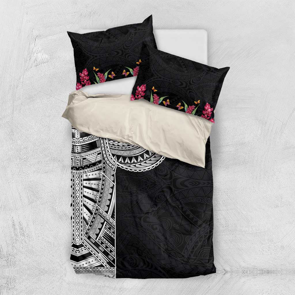 Samoan Art Tattoo Polynesian Pattern Bedding Set