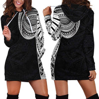 Samoan Art Tattoo Polynesian Pattern Hoodie Dress