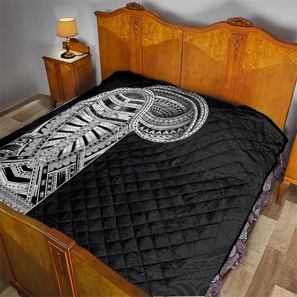 Samoan Art Tattoo Polynesian Pattern Quilt