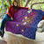 Hawaiian Octopus Tattoo and Frangipani Quilt