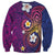 Hawaiian Octopus Tattoo and Frangipani Sweatshirt