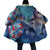 Hawaii Aloha Whales Cloak Hibiscus and Whales with Polynesian Pattern - Polynesian Pride
