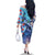 Hawaii Aloha Whales Family Matching Off The Shoulder Long Sleeve Dress and Hawaiian Shirt Hibiscus and Whales with Polynesian Pattern - Polynesian Pride