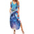 Hawaii Aloha Whales Family Matching Summer Maxi Dress and Hawaiian Shirt Hibiscus and Whales with Polynesian Pattern - Polynesian Pride