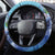 Hawaii Aloha Whales Steering Wheel Cover Hibiscus and Whales with Polynesian Pattern - Polynesian Pride