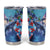 Hawaii Aloha Whales Tumbler Cup Hibiscus and Whales with Polynesian Pattern - Polynesian Pride