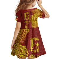 Tonga 676 Ngatu Tribal Tattoo Family Matching Tank Maxi Dress and Hawaiian Shirt LT03 - Polynesian Pride