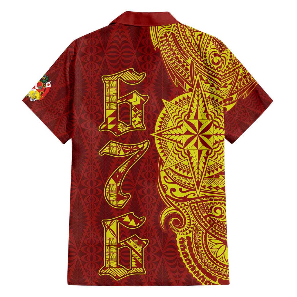 Tonga 676 Ngatu Tribal Tattoo Family Matching Tank Maxi Dress and Hawaiian Shirt LT03 - Polynesian Pride
