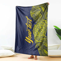 Personalised Tokelau Classic Ngatu Motifs Blanket LT03 - Polynesian Pride