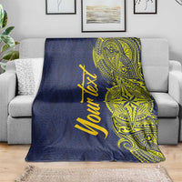 Personalised Tokelau Classic Ngatu Motifs Blanket LT03 - Polynesian Pride
