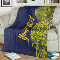 Personalised Tokelau Classic Ngatu Motifs Blanket LT03 - Polynesian Pride