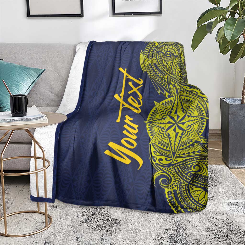 Personalised Tokelau Classic Ngatu Motifs Blanket LT03 - Polynesian Pride