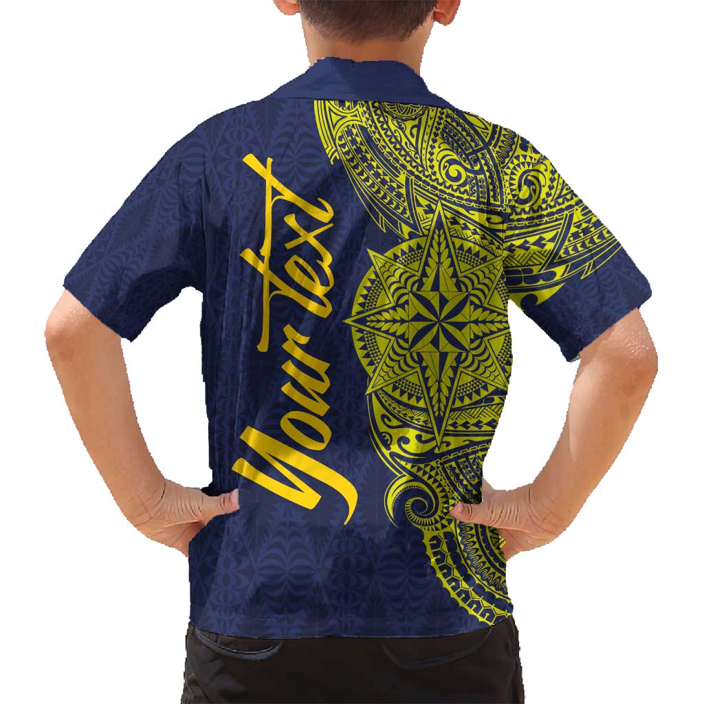 Personalised Tokelau Classic Ngatu Motifs Family Matching Tank Maxi Dress and Hawaiian Shirt LT03 - Polynesian Pride
