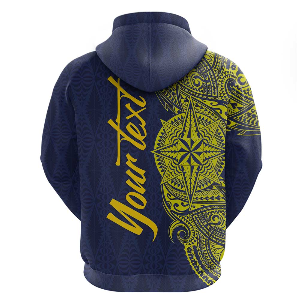 Personalised Tokelau Classic Ngatu Motifs Hoodie LT03 - Polynesian Pride