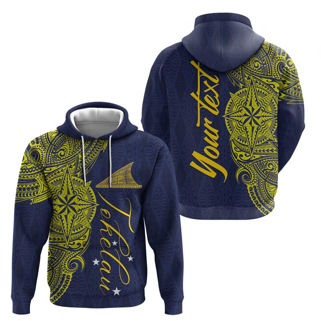 Personalised Tokelau Classic Ngatu Motifs Hoodie LT03 - Polynesian Pride