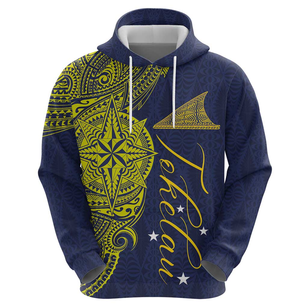 Personalised Tokelau Classic Ngatu Motifs Hoodie LT03 - Polynesian Pride