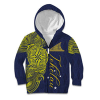 Personalised Tokelau Classic Ngatu Motifs Kid Hoodie