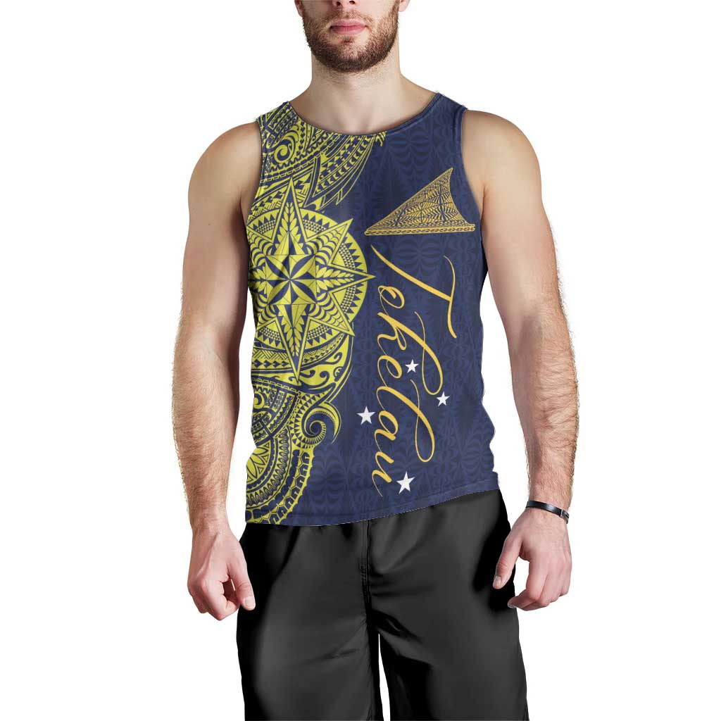 Personalised Tokelau Classic Ngatu Motifs Men Tank Top
