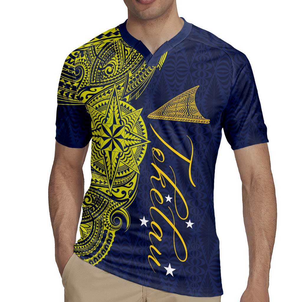 Personalised Tokelau Classic Ngatu Motifs Rugby Jersey