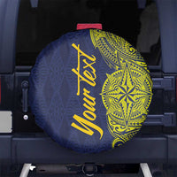 Personalised Tokelau Classic Ngatu Motifs Spare Tire Cover LT03 - Polynesian Pride