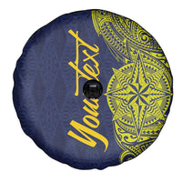 Personalised Tokelau Classic Ngatu Motifs Spare Tire Cover LT03 - Polynesian Pride