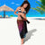 Hawaiian Plumeria Turtle Tribal Spiral Polynesian Tattoo Sarong Fanciful Color