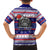 Custom American Samoa Christmas Family Matching Summer Maxi Dress and Hawaiian Shirt Samoan Coat of Arms and Cool Santa Ornament Style LT03 - Polynesian Pride