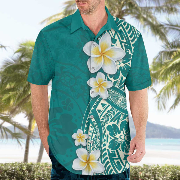 Northern Mariana Islands Polynesian T-Shirt - Plumeria Tribal