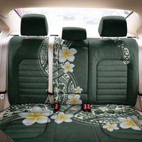Plumeria Back Car Seat Cover Polynesian Tribal Frangipani Green LT03 - Polynesian Pride