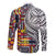 Niue Hiapo and Maori Decoration Tattoos Family Matching Off Shoulder Maxi Dress and Hawaiian Shirt - Polynesian Pride