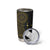 Niue Polynesian Hiapo Tattoo Art Tumbler Cup Half Style Black Gold Color - Polynesian Pride