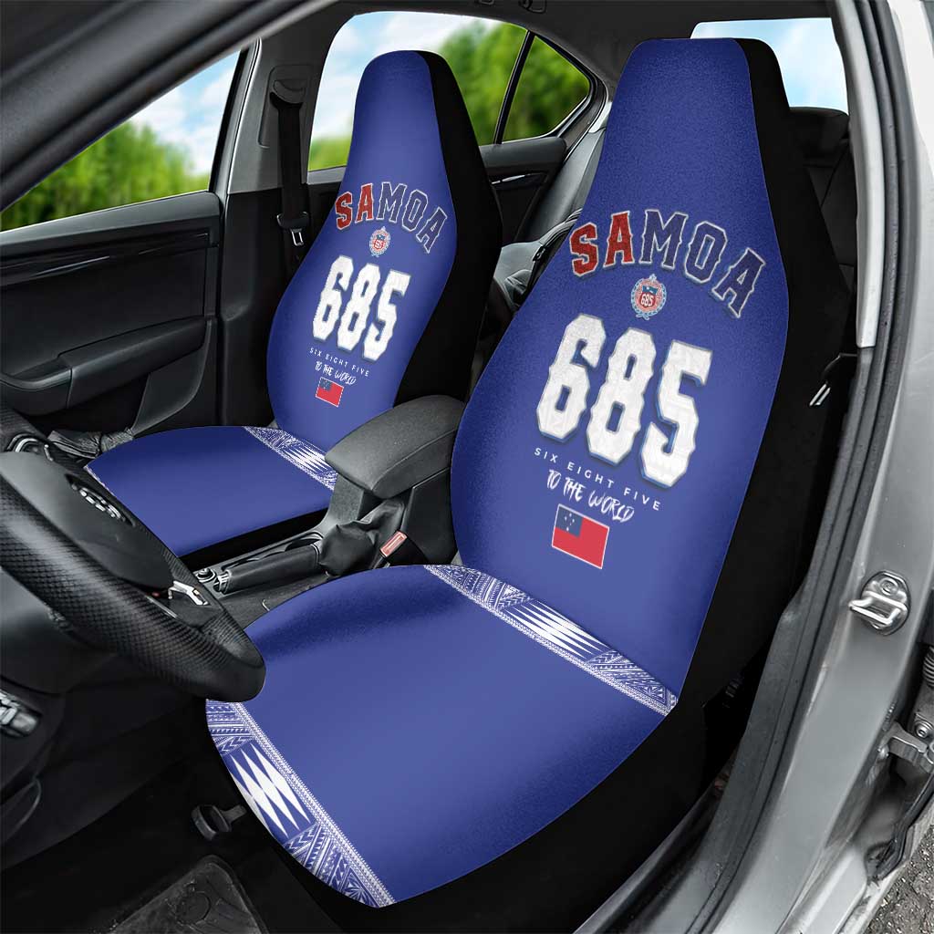 Toa Samoa Rugby Car Seat Cover Six Eight Five to The World