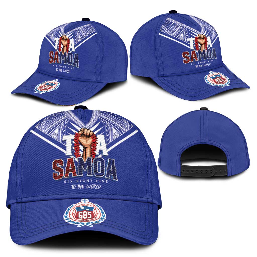 Toa Samoa Rugby Classic Cap Six Eight Five to The World - Polynesian Pride