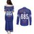 Toa Samoa Rugby Couples Matching Puletasi and Long Sleeve Button Shirt Six Eight Five to The World