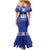 Toa Samoa Rugby Family Matching Mermaid Dress and Hawaiian Shirt Six Eight Five to The World