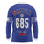 Toa Samoa Rugby Long Sleeve Polo Shirt Six Eight Five to The World