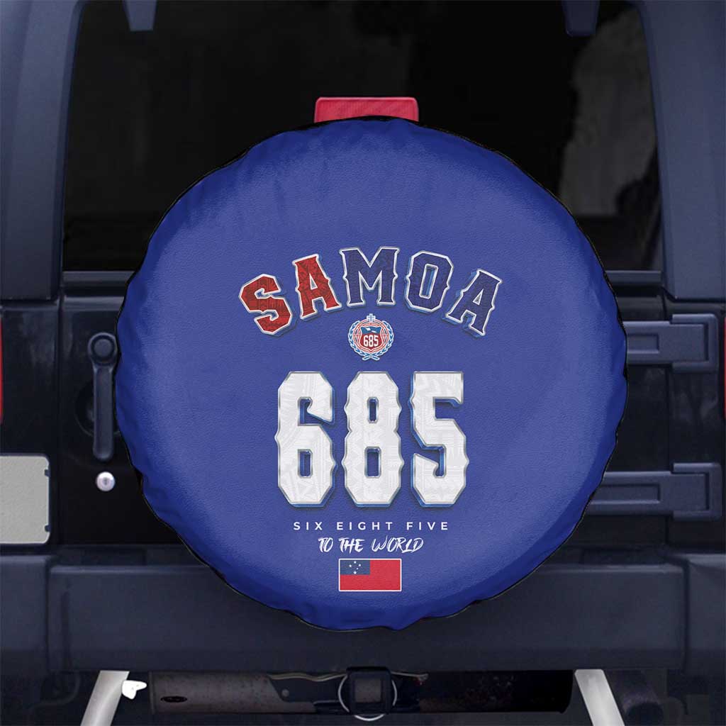Toa Samoa Rugby Spare Tire Cover Six Eight Five to The World