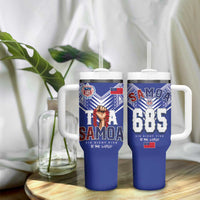 Toa Samoa Rugby Tumbler With Handle Six Eight Five to The World
