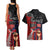 Aotearoa and Samoa Toitu Te Tiriti Couples Matching Tank Maxi Dress and Hawaiian Shirt Honour the Treaty - Te Tiriti Is Us