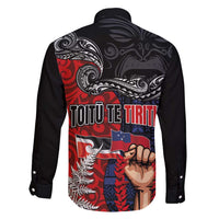 Aotearoa and Samoa Toitu Te Tiriti Family Matching Puletasi and Hawaiian Shirt Honour the Treaty - Te Tiriti Is Us