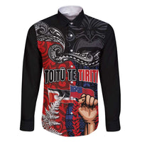 Aotearoa and Samoa Toitu Te Tiriti Family Matching Short Sleeve Bodycon Dress and Hawaiian Shirt Honour the Treaty - Te Tiriti Is Us