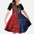 Aotearoa and Samoa Toitu Te Tiriti Family Matching Tank Maxi Dress and Hawaiian Shirt Honour the Treaty - Te Tiriti Is Us