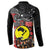 Aotearoa and Australia Toitu Te Tiriti Button Sweatshirt Honour the Treaty - Te Tiriti Is Us