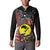 Aotearoa and Australia Toitu Te Tiriti Button Sweatshirt Honour the Treaty - Te Tiriti Is Us