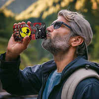 Aotearoa and Australia Toitu Te Tiriti 4 in 1 Can Cooler Tumbler Honour the Treaty - Te Tiriti Is Us