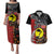 Aotearoa and Australia Toitu Te Tiriti Couples Matching Puletasi and Hawaiian Shirt Honour the Treaty - Te Tiriti Is Us