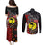Aotearoa and Australia Toitu Te Tiriti Couples Matching Puletasi and Long Sleeve Button Shirt Honour the Treaty - Te Tiriti Is Us
