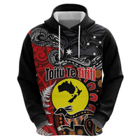 Aotearoa and Australia Toitu Te Tiriti Hoodie Honour the Treaty - Te Tiriti Is Us