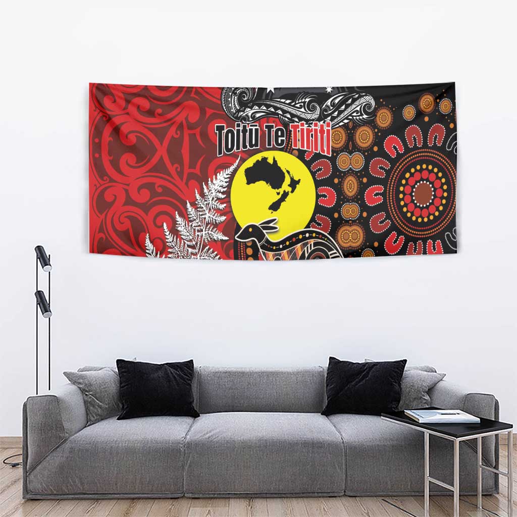 Aotearoa and Australia Toitu Te Tiriti Tapestry Honour the Treaty - Te Tiriti Is Us